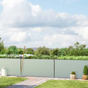 444 x 77 x 77 cm Carré potager surélevé, aluminium eloxé