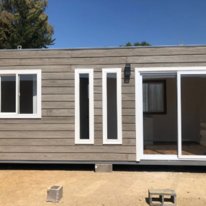 Cabine Modulaire 6 x 2,5 m – 1 Pièce avec Salle d'Eau