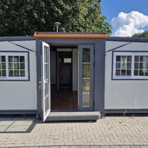 Chalet de Luxe StahlWorks Deluxe – 6 x 6 m, 2 Chambres, Modèle 2023