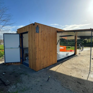 Conteneur Glacier 20 Pieds – Cabane à Glaces Mobile, Tout Équipée