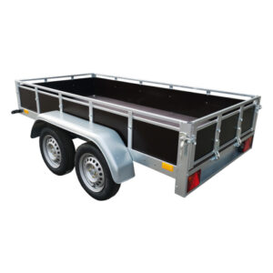 Remorque Sorel 95002SBMSP Gamme Bois Éco – Double Essieu, Caisse Bois 750 kg