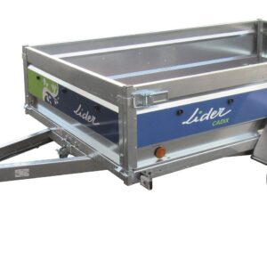 Remorque Lider Cadix 750 kg – Bagagère Basculante, Polyvalente et Sans Permis E